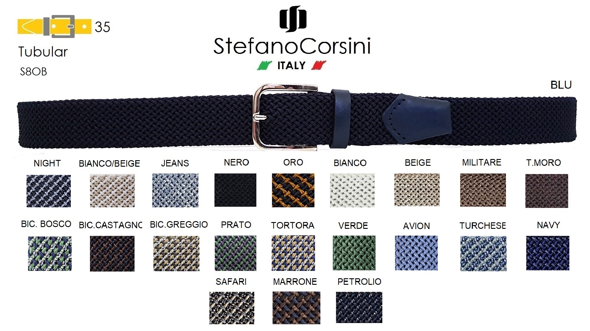 STEFANO CORSINI Evolution Gürtel - Anti Metalldetektor Mit